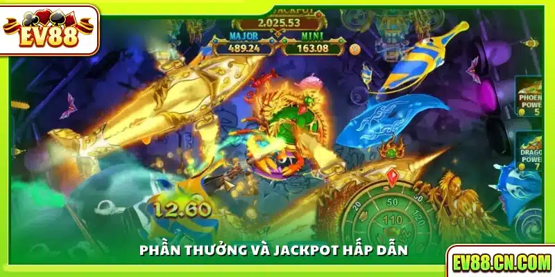 Giải thưởng cùng Jackpot cực kỳ giá trị
